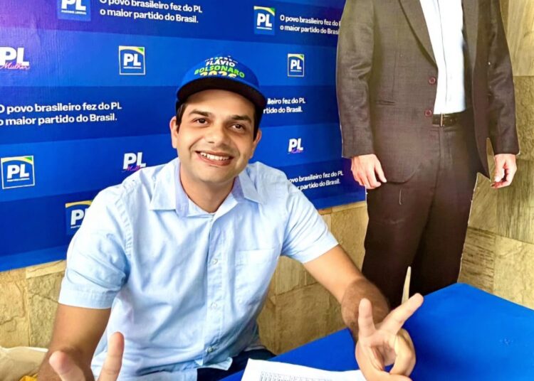 PL homologa candidatura de Flávio da Direita Sergipana a deputado estadual