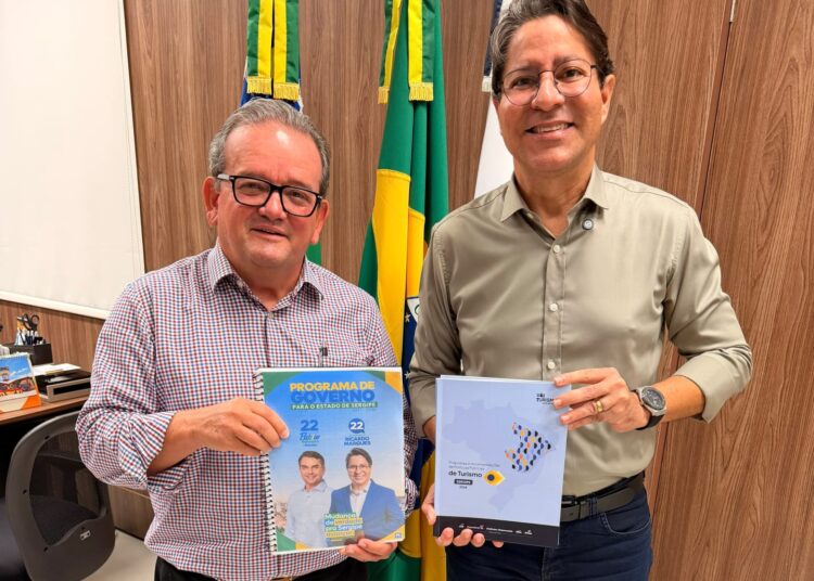 Ricardo Marques visita Fecomércio e apresenta plano de governo com foco na geração de emprego e renda