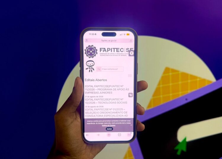 Fapitec/SE lança edital inédito de apoio às empresas juniores sergipanas