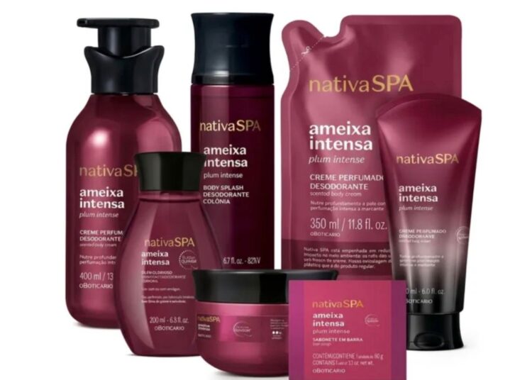 O Boticário distribui brindes em dobro no lançamento de Nativa SPA Ameixa Intensa