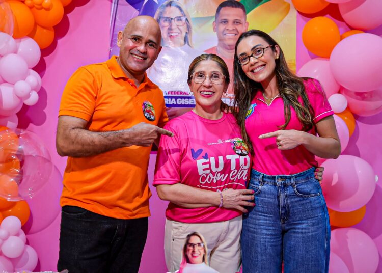 Missionária Gisele inaugura comitê em Aracaju com presença de apoiadores e lideranças políticas