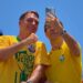 Ricardo Marques relata desrespeito pela organização local em ato na Orla da Atalaia e reafirma apoio a Flávio Bolsonaro
