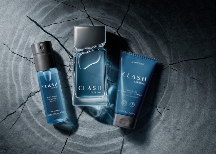 A força máxima do frescor: O Boticário apresenta Clash Extreme, com blend aromático duas vezes mais concentrado