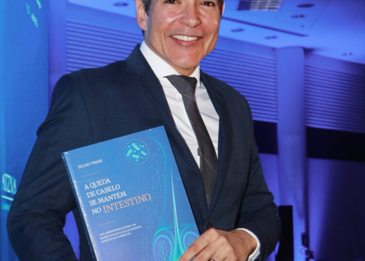 Médico sergipano Dr. Delmo Freire lança livro sobre saúde capilar em São Paulo
